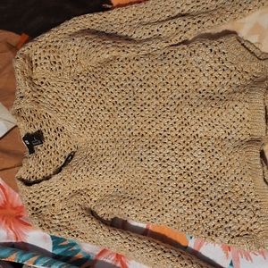 H&M size small tan sweater